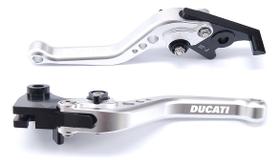 Manete Esportivo Ducati Evo Sp Cafe Racer Gravado A Laser
