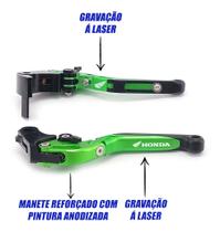 Manete Esportivo Extensivel Cb500 97 98 99 00 01 02 03 04 05