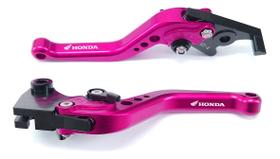 Manete Esportivo Gravado A Laser Cbr250r Cbr500r Cb500