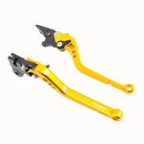 Manete Esportivo Longo Gravado a Laser Yamaha Fazer 150 250 Fz15