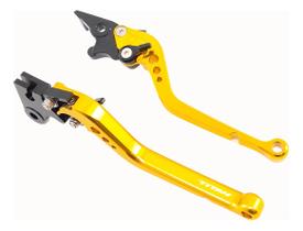 Manete Esportivo Longo Titan 125 150 160 Disco Gravado Laser