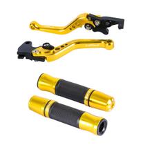 Manete Esportivo Punho Manopla Com Peso Moto Yamaha Xj6 Mt07 Mt09