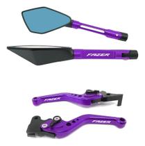 Manete Esportivo Retrovisor Fazer 150 Fazer 250 Fazer Fz15