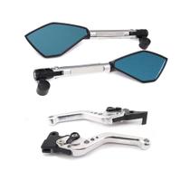 Manete Esportivo Retrovisor Motocicleta CB300R CBX 200 CBX 250 Twister