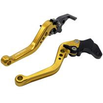 Manete Esportivo Ybr Factor 125 150 Disco Gravado A Laser