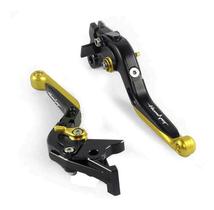 Manete Extensível Esportivo Cb 600F Hornet Preto Dourado