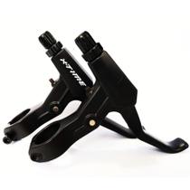 Manete Freio 2 Dedos V-Brake X-Time Alumínio Bicicleta Mtb Preto Manete Freio 2 Dedos V-Brake X-Time Alumínio Bicicleta Mtb Preto