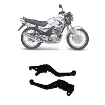 Manete Freio Esportivo Preto 6904PT Cometa YBR 125 E 2000-05