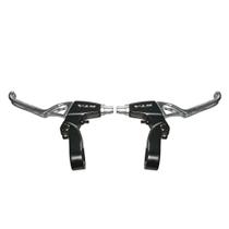 Manete Maçaneta Freio Bike Bicicleta Alumínio Preto / Polido