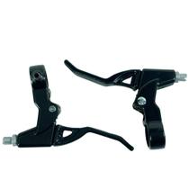 Manete Maçaneta Freio Gtu Bike Bicicleta Alumínio Preto