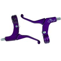 Manete Maçaneta Freio Gtu Bike Bicicleta Alumínio Violeta