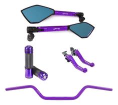 Manete Manopla Guidão Retrovisor Citycom 300 Dafra Citycom