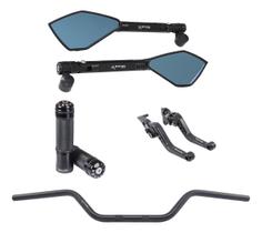 Manete Manopla Guidão Retrovisor Citycom 300 Dafra Citycom