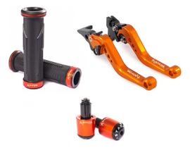 Manete Manopla Peso Esportivo Lander 250 Motard Factor 125