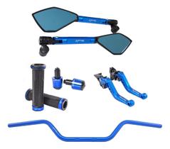 Manete Manopla Peso Retrovisor Guidão Lander 250 Factor 125