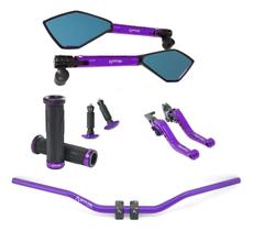 Manete Manopla Peso Retrovisor Guidão Xt660r Tdm 225 Xt 225