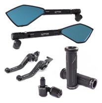 Manete Manopla Peso Retrovisor Nx200 Falcon Bros Xr250 Xre Manete Manopla Peso Retrovisor Nx200 Falcon Bros Xr250 Xre