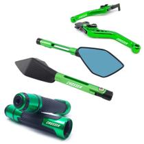 Manete Manopla Retrovisor Crosser 150 Disco Gravado a laser