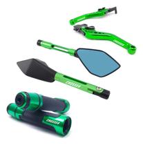 Manete Manopla Retrovisor Crosser 150 Disco Gravado A Laser