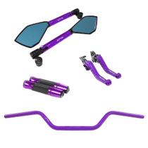 Manete Manopla Retrovisor Guidão Citycom 300 Dafra Citycom 300