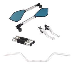 Manete Manopla Retrovisor Guidão Citycom 300 Dafra Citycom