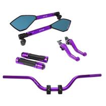 Manete Manopla Retrovisor Guidão Factor 125 Fazer 150 250