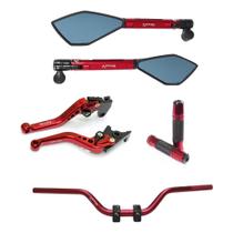 Manete Manopla Retrovisor Guidão Factor Fz15 Fazer 150 250