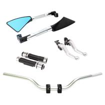 Manete Manopla Retrovisor Guidão Fazer 150 250 Factor 125