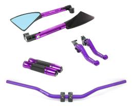 Manete Manopla Retrovisor Guidão Trail Xt 660r Dt 200 Xt 225 Manete Manopla Retrovisor Guidão Trail Xt 660r Dt 200 Xt 225