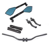 Manete Manopla Retrovisor Guidão Trail Xt660r Tdm 225 Xt 225
