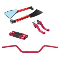 Manete Manopla Retrovisor Guidão Yes Gsr Intruder 125 Gsr 150i Riva Chopper 150