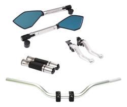 Manete Manopla Retrovisor Guidão Yes Intruder 125 05 A 07