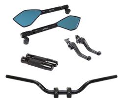 Manete Manopla Retrovisor Guidão Yes Intruder 125 05 A 07