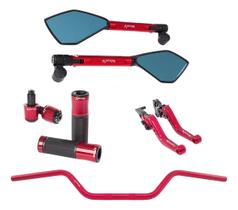 Manete Manopla Retrovisor Peso Guidão Fazer 150 Factor Ubs