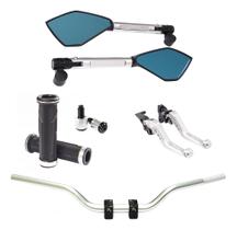 Manete Manopla Retrovisor Peso Guidão Fz15 Fazer Ybr Factor