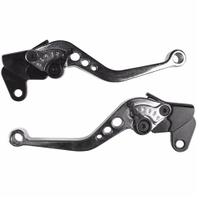 Manete par c/regulagem sportiva prata factor125 disco/land08/