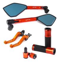 Manete Peso Manopla Retrovisor Lander 250 Motard X Factor
