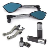 Manete Peso Manopla Retrovisor Versys300 Ninja 250 300 400