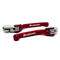 Manete Retrátil Biker Honda Crf 250R 450R Crf 250X 450X Cr 125 250 Par Manete Retrátil Biker Honda Crf 250R 450R Crf 250X 450X Cr 125 250 Par