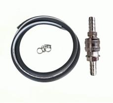 Mang P/ Gás 1000 Psi 5/16 (4 Mts) + 2 Braçad + Engate Rapido Mang P/ Gás 1000 Psi 5/16 (4 Mts) + 2 Braçad + Engate Rapido
