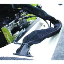 Manga ajustável T-H Marine, 122 cm de comprimento, preta, com zíper Manga ajustável T-H Marine, 122 cm de comprimento, preta, com zíper