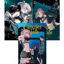 Manga Canções da Noite Kit 3 Primeiros Volumes Por Kotoyama +16 Anos L A C R A D O S