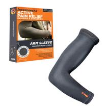 Manga de braço Incrediwear para alívio da dor muscular, carvão vegetal unissex Manga de braço Incrediwear para alívio da dor muscular, carvão vegetal unissex