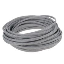 Manga de cabo Heyiarbeit PET Expansível Trança 10 m, cinza, 4 mm Manga de cabo Heyiarbeit PET Expansível Trança 10 m, cinza, 4 mm
