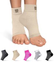 Manga de compressão Bitly Plantar Fasciitis Socks Nude M Manga de compressão Bitly Plantar Fasciitis Socks Nude M