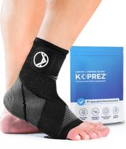 Manga de compressão de tornozelo Koprez Plantar Fasciitis Relief