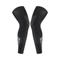 Manga De Compressão Para Perna Completa Esportiva UV Antiderrapante Manga Longa Para Joelho 1 Par