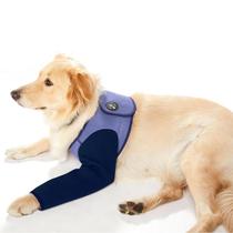 Manga de recuperação para cães Coodeo impermeável resistente à abrasão S roxa