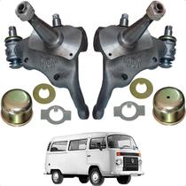 Manga Eixo Kombi 1983 A 2014 Freio Disco Roletada Kit Calota