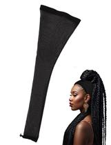 Manga Hair Weave para Locs Wusinsz, reutilizável e respirável, pacote com 1 pacote